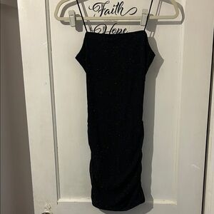 Elegant Strapless Black Dress